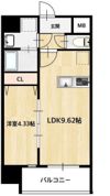 MAISON PREMIER UMEDA NORTHの間取り画像