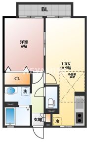 オリエンタルMの間取り画像