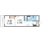 ピレーネ北条Ⅲの間取り画像