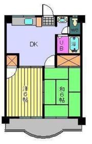 K、Yフラットの間取り画像