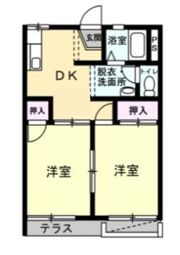 ハイムアーゼルの間取り画像