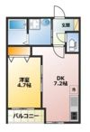 COCORO12321の間取り画像