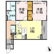 D-room銀杏町の間取り画像