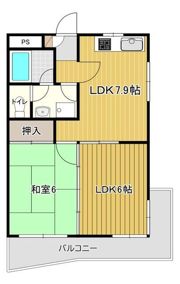 光マンション富士見野の間取り画像