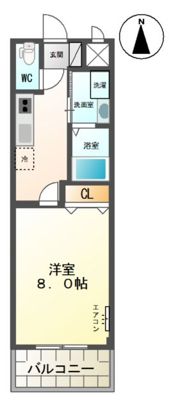 シンフォニー壱番館の間取り画像
