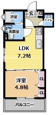 ラモーナ橋波西之町の間取り画像