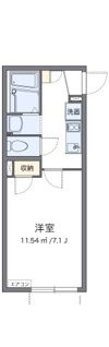 クレイノスガノ東の間取り画像