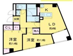 エスペロー平和台の間取り画像