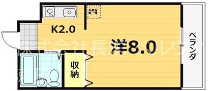 アムフルースの間取り画像