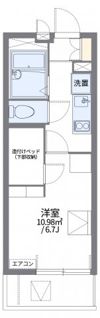 レオパレス穴川の間取り画像