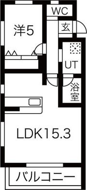高崎栄町スターレジデンスの間取り画像