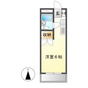 ドエル国立の間取り画像
