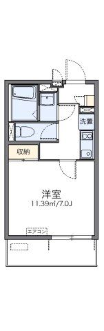 レオネクストアンビシャスVIGの間取り画像
