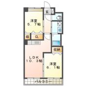 インペリアルコートの間取り画像