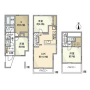 沼袋戸建の間取り画像