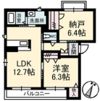 Refisia Garden上安 Ⅰ番館の間取り画像