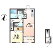 ヴェリテ昭島の間取り画像