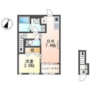 ヴェリテ昭島の間取り画像