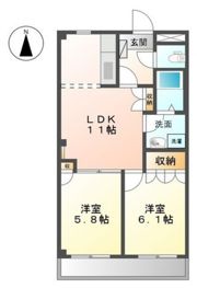 オータム めぐみの間取り画像