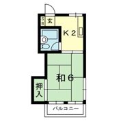クラウン島崎の間取り画像