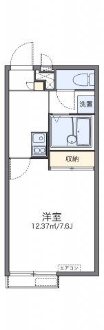 レオパレスイストワール桜本の間取り画像