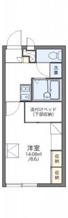 レオパレスTUSIMAの間取り画像