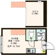 ハーモニーテラス赤羽北の間取り画像