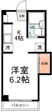 スカイハイツの間取り画像