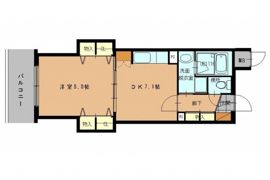 アーバンライフ白島の間取り画像