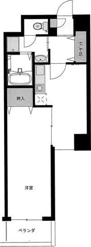 レジデンスカープ今池の間取り画像