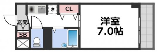 リップル布施イーストの間取り画像