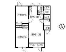 サクセス161の間取り画像