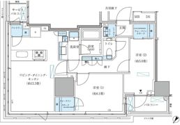 パークアクシス五反田スカイタワーの間取り画像