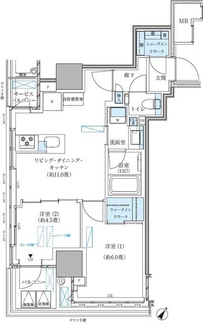 間取図