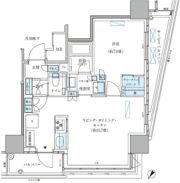パークアクシス五反田スカイタワーの間取り画像