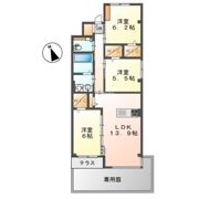 グランヒルズの間取り画像