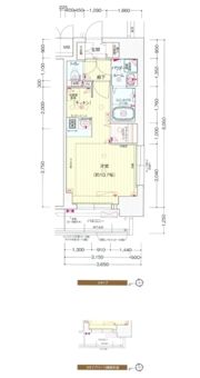 プレサンス池下トレスの間取り画像