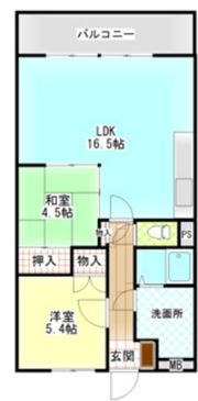 ネクスト倉田 西館の間取り画像