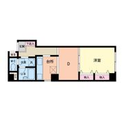 幸田マンション新深江の間取り画像