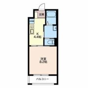 赤田南ハイツの間取り画像