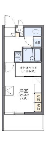 レオパレスグレースYOGIの間取り画像
