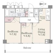 フォリアージュ青葉台の間取り画像