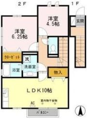 Depature(デパチュール) Aの間取り画像