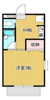 ハイツTao（ハイツタオ）の間取り画像