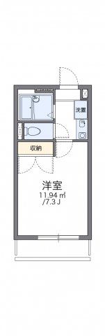 レオパレスASAGAⅡの間取り画像