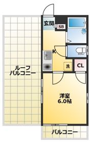 カントーパレス武蔵小山の間取り画像