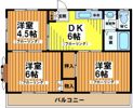 メゾンマヌワールの間取り画像