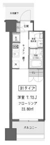 ガーデン蒲田の間取り画像