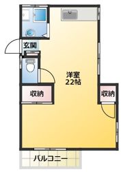 山惣マンションの間取り画像