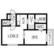 Reve北広島の間取り画像
